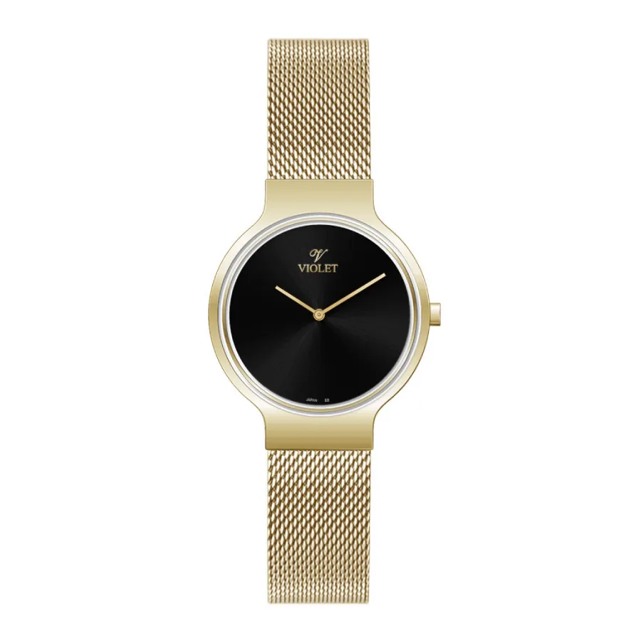 0568gold ساعت ویولت زنانه مدل B0568L