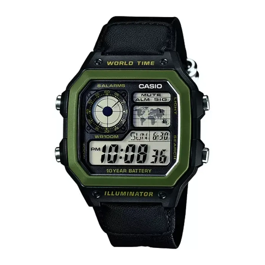 AE-1200WHB-1B ساعت مچی کاسیو مدل AE-1200WHB-1B