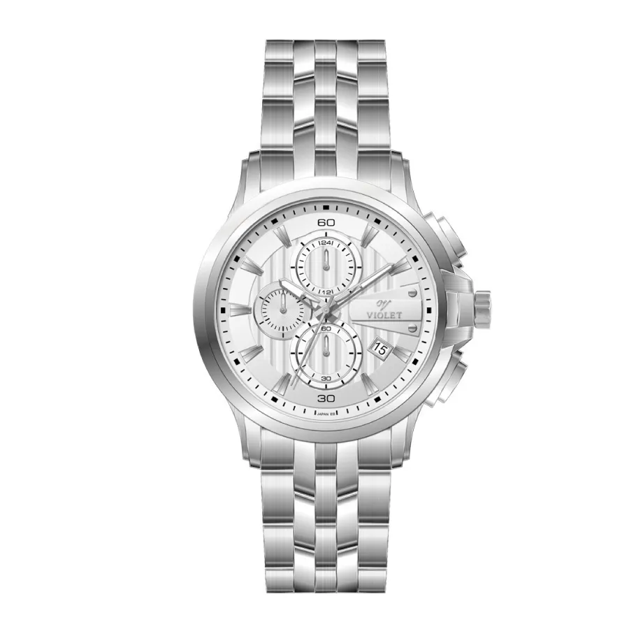 0596 silver ساعت ویولت زنانه مدل B0596L