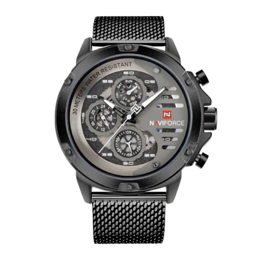 NF9110-silver ساعت ناوی فورس مردانه مدل NF9110