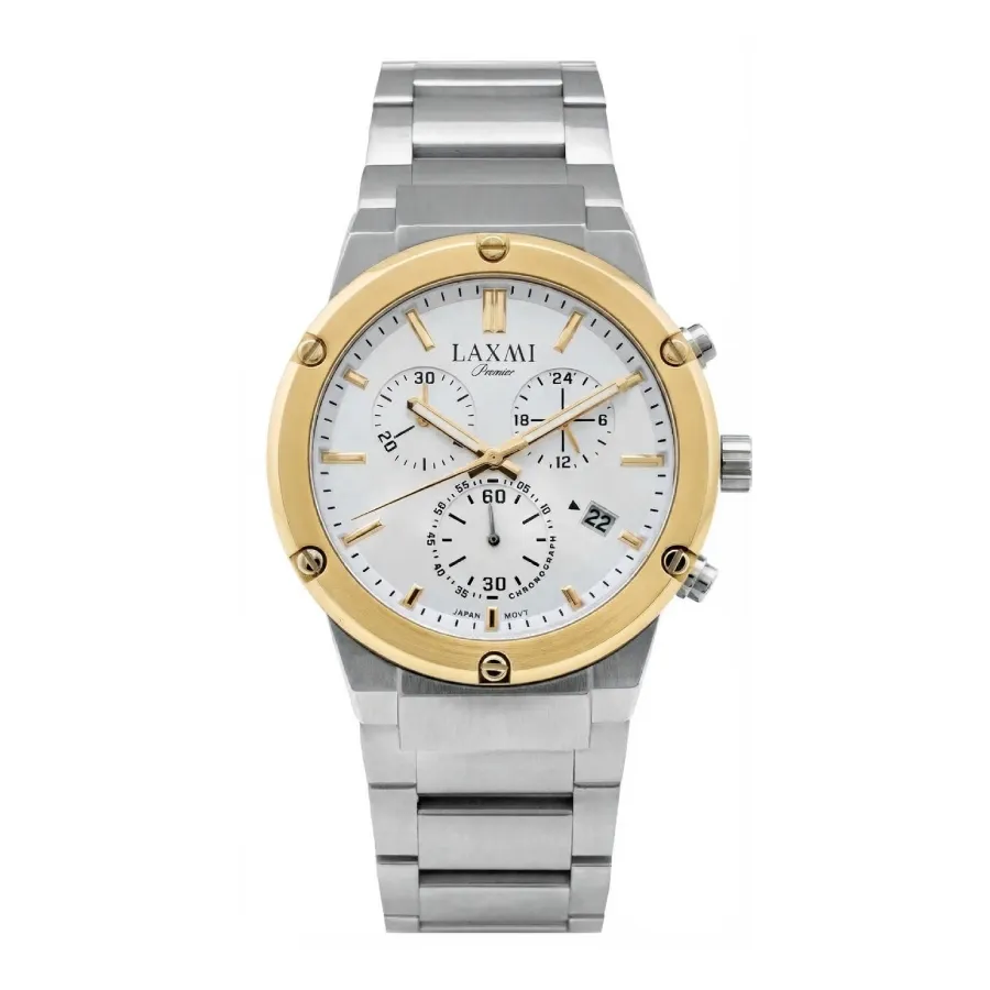 LAXMI 8125G-8 ساعت لاکسمی مردانه مدل LAXMI 8125G-8