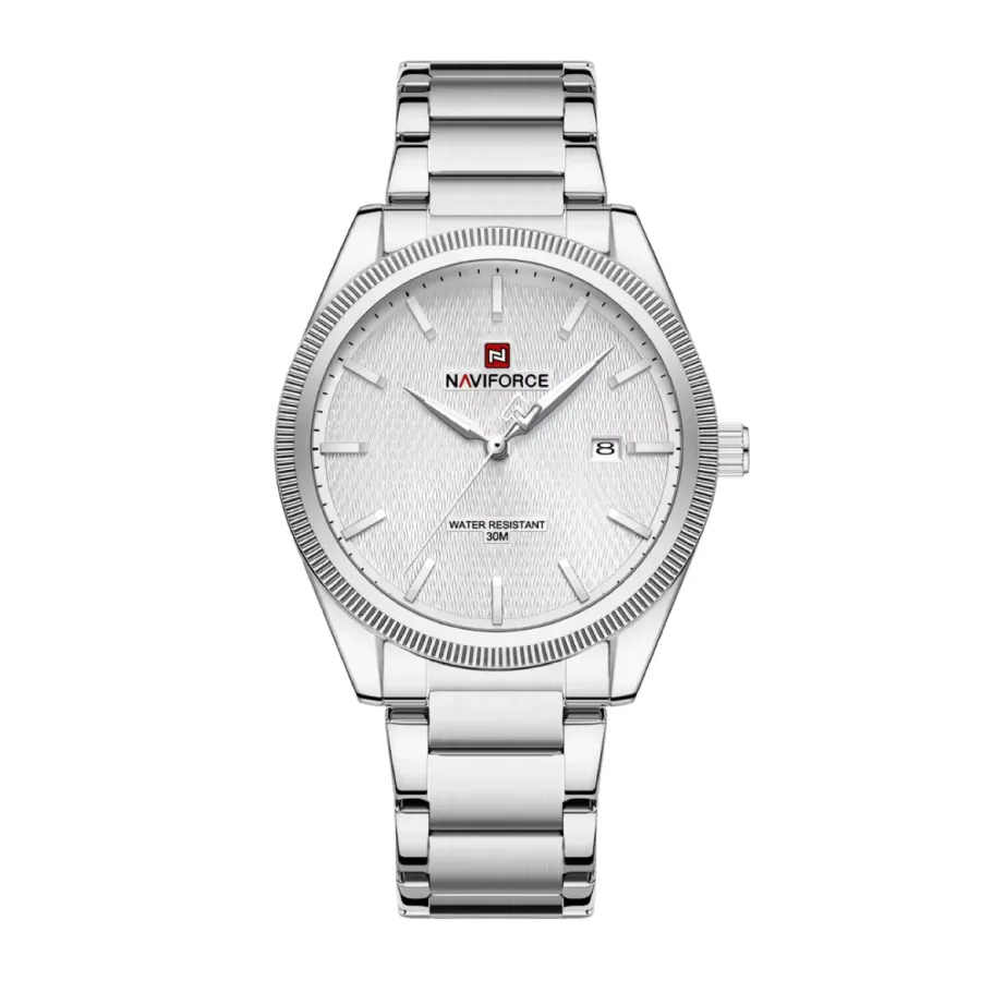 NF9276-silver ساعت ناوی فورس مردانه مدل NF9276